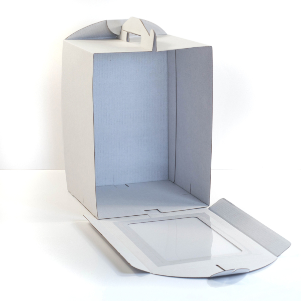 12x12x12 Clear/Black Cake Boxes - Qty 10 – Fancy That Box