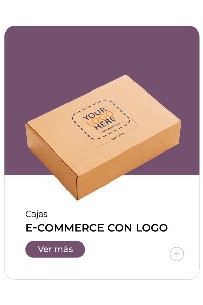 Cajas e-commerce con su logo